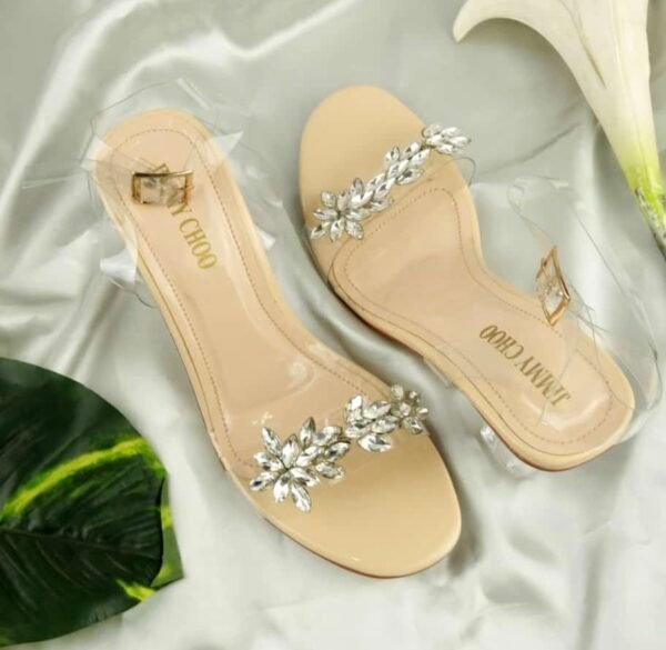 CARRIE – Beige Minimal Chic Transparent Heels for Women - Image 5