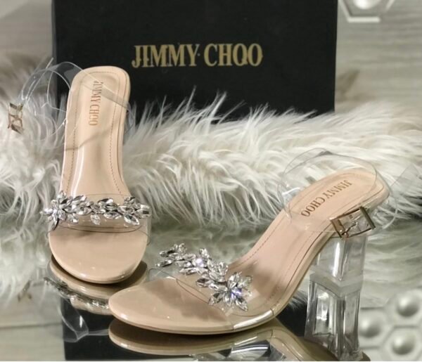 CARRIE – Beige Minimal Chic Transparent Heels for Women - Image 3