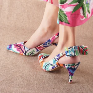 FLORAYA – Cool Bloom Printed Sandals for Women