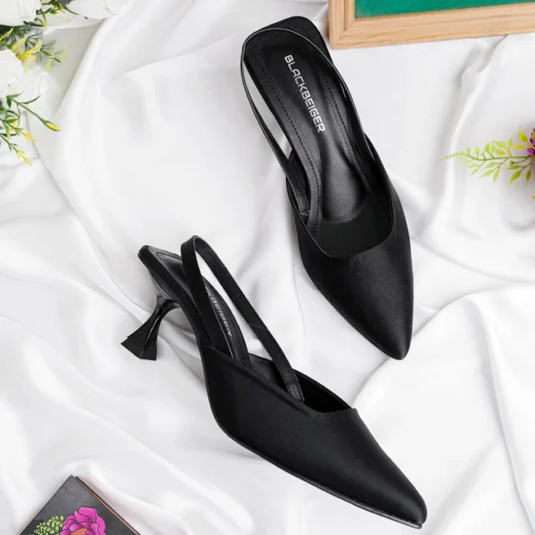 FLARE NOIR – Sleek Black Heels for Women - Image 6
