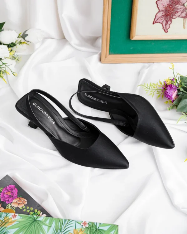 FLARE NOIR – Sleek Black Heels for Women - Image 8
