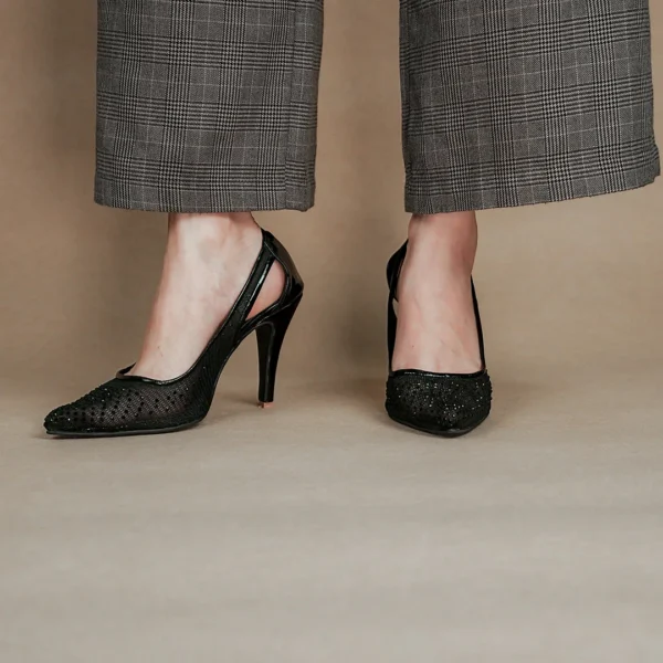 Heaven Heels – Classic Black Elegance - Image 2