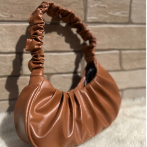 LUNARUFFLE BAG BROWN AND BLACK