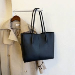 Carla Shoulder Tote Black