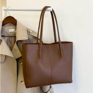 Carla Shoulder Tote Brown