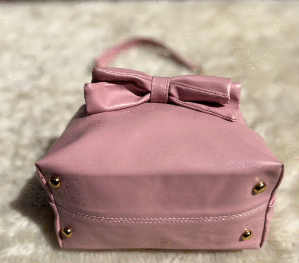Ruched Bag (Pink) - Image 4