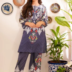 Elegance Essence – Swiss Lawn Digital Printed 2PC Suit