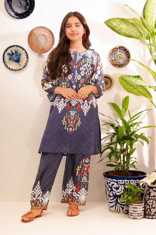 Elegance Essence – Swiss Lawn Digital Printed 2PC Suit