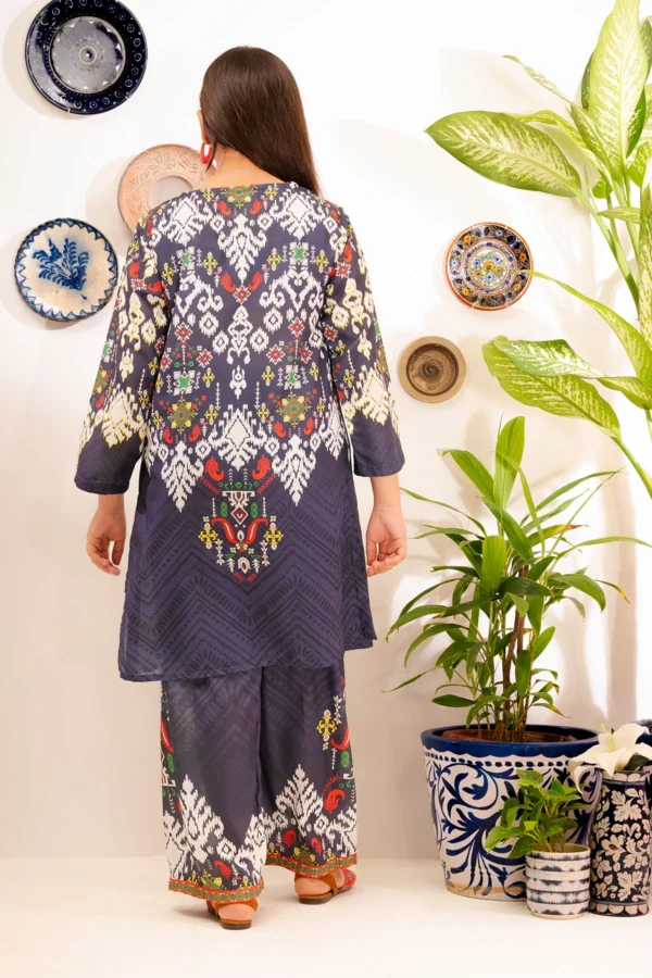 Elegance Essence – Swiss Lawn Digital Printed 2PC Suit - Image 5