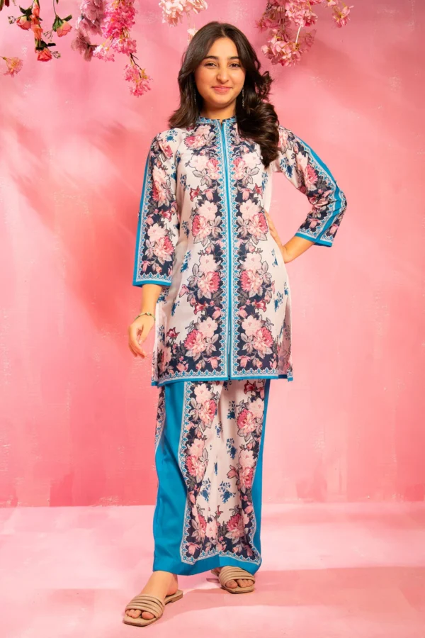 Elegant Essence – Swiss Lawn Digital Printed 2 Pc Suit