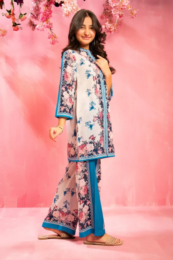 Elegant Essence – Swiss Lawn Digital Printed 2 Pc Suit - Image 2