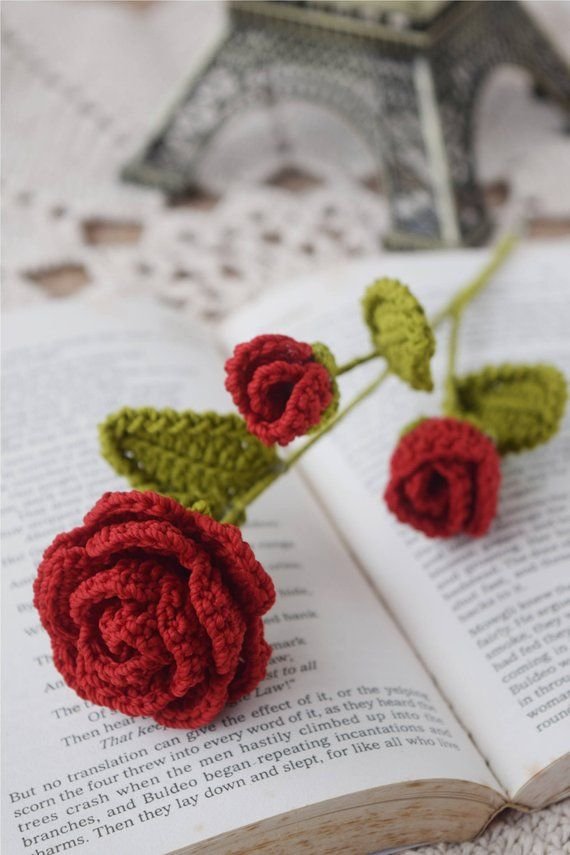 Hand Made Crochet Flowers Best Quality Product