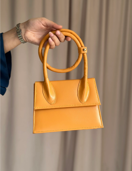 Handmade Bag - Gold - Image 4