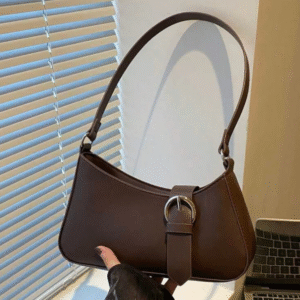 Nysa Bag- Dark Brown & Black