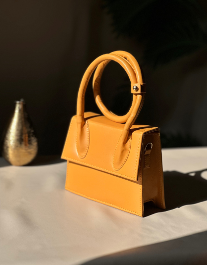 Handmade Bag - Gold - Image 3