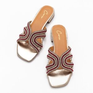 Elera Red Casual Footwear For Girls