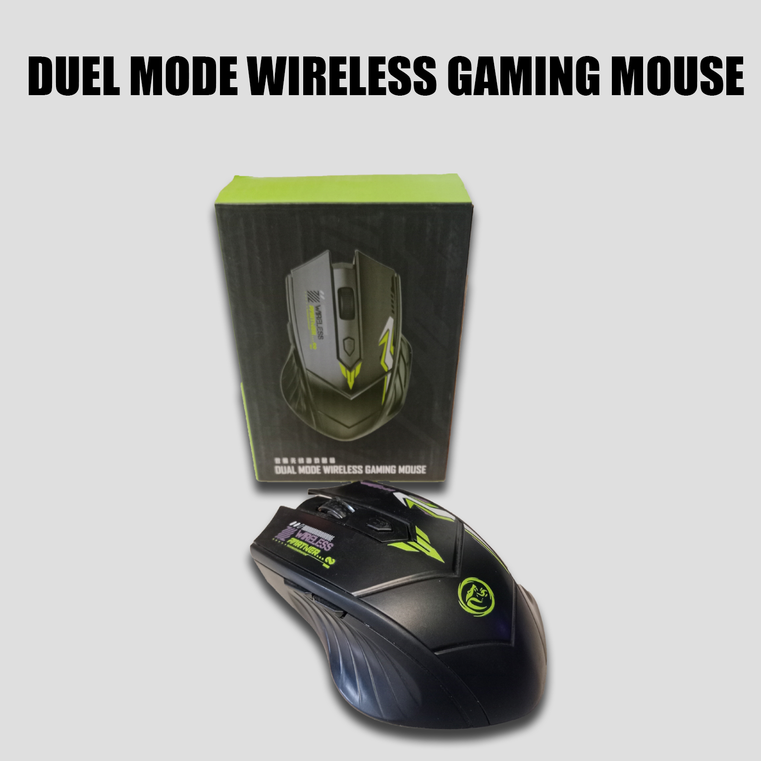 Duel Mode Wireless Gaming Mouse