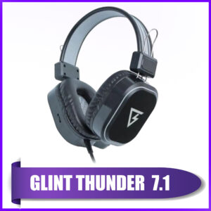 Glint Thunder 7.1 Gaming Headset – RGB Wired Headphone | Virtual Surround Sound | Noise Cancelling Mic | USB Gaming Headset | PC & Console Compatible