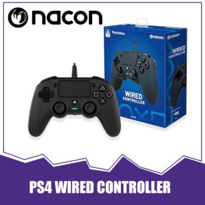 Nacon PS4 Wired Compact Controller – Official Licensed Gamepad for PlayStation 4 & PC | Ergonomic Design | Plug & Play USB
