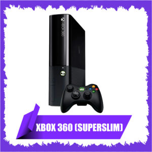 Microsoft Xbox 360 Super Slim JTAG/RBH Console – Fully Tested Used | Loaded Games | Offline Gaming System | With Controllers & Cables