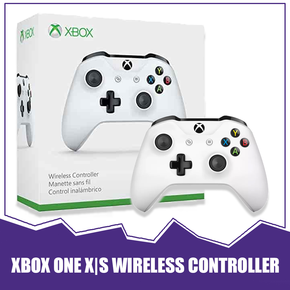 Microsoft Xbox One S Wireless Controller – Original | Bluetooth Gamepad | Ergonomic Design | PC & Xbox Compatible | Smooth Response